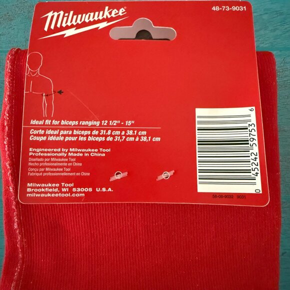 Milwaukee Tool 18" Protective Sleeves A3 Cut Level Protective Sleeves NEW - Picture 4 of 4